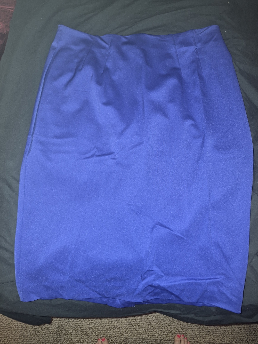 NWT Lane Bryant Bold Blue Pencil Skirt